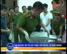 Video: Bắt hơn 100 bánh heroin chấn động Thái Nguyên