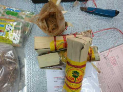 Quái chiêu ngụy trang tiền chất ma túy trong quà biếu