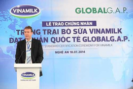 'Trang trại bò sữa Vinamilk xứng đáng đạt chuẩn quốc tế'
