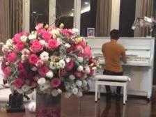 Clip Cường đô la chơi piano điêu luyện gây sốt cộng đồng mạng