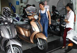 Vừa hết tháng Ngâu, xe máy rục rịch tăng giá