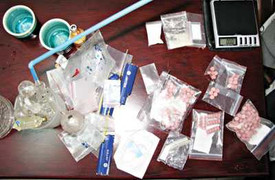 Clip: Tóm gọn gã trai đang vận chuyển ma túy đá