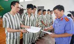 Gần 200 phạm nhân được tha tù, giảm án dịp Quốc Khánh