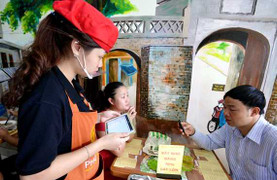 Quán sành điệu: Thực đơn ipad, gọi bếp online