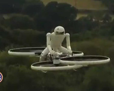 Môtô bay trong phim viễn tưởng đã xuất hiện ngoài đời