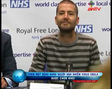 Thêm bệnh nhân người Anh nhiễm Ebola được chữa khỏi