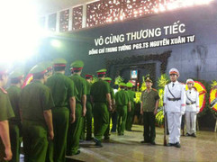 Lễ tang cấp cao Trung tướng công an tử nạn