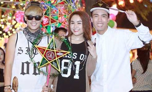 Đinh Mạnh Ninh, Lê Vũ Bình đón trung thu sớm