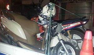 Truy đuổi tài xế gây tai nạn liên hoàn rồi bỏ chạy