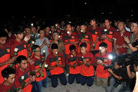 U19 Việt Nam viếng Đại tướng Võ Nguyên Giáp sau trận chung kết