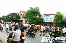 Clip, ảnh: 300 học viên cai nghiện phá trại 'diễu hành', dân nín thở lo lắng