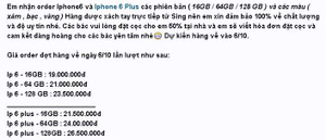 Cẩn trọng 'bẫy' khi đặt mua iPhone 6