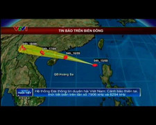 Clip: Bão số 3 sắp tấn công miền Bắc