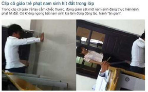 Bắt học viên chống đẩy gây tranh cãi, nhà trường lên tiếng