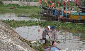 Cảnh hối hả chạy bão ở Hải Phòng