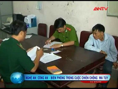 Công an Nghệ An trấn áp tội phạm ma túy manh động