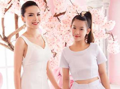 Yến Trang xinh đẹp kiêu sa bên học trò cưng