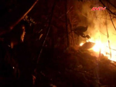 Chữa cháy rừng, hạt phó hạt kiểm lâm tử vong