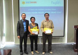 Vietbank trao giải ‘Thanh toán ngay – Qùa trao tay'
