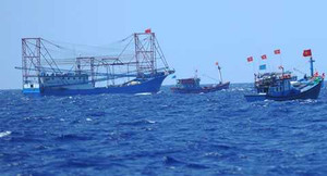 Nhiều tàu cá Trung Quốc vi phạm sâu vùng biển Việt Nam