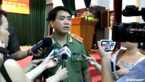 Tướng Chung trả lời phỏng vấn vụ bắt cóc con tin