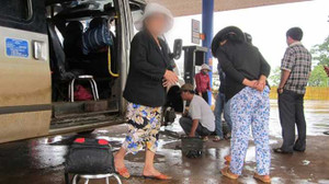 Trải nghiệm của hành khách trên chuyến xe kinh hoàng