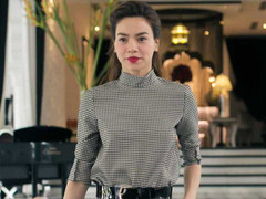 Hồ Ngọc Hà sành điệu tới ủng hộ Công Trí