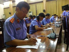 Hồi hộp thi tuyển lãnh đạo và kiểm sát viên VKSND Tối cao