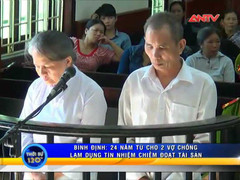 24 năm tù cho vợ chồng U60 chiếm đoạt tài sản