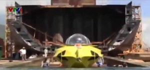 Việt Nam lần đầu chế tạo thành công tàu lặn biển