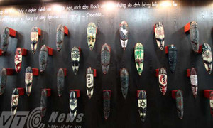 Độc đáo mặt nạ châu Phi giữa lòng Đà Nẵng