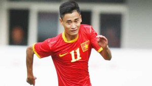 Vũ Minh Tuấn mở tỷ số cho Olympic Việt Nam