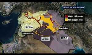 Chiến cơ Mỹ lần đầu không kích IS trong lãnh thổ Syria