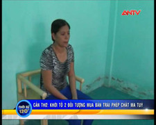 Đôi vợ chồng lập 'đại lý' ma túy tại gia