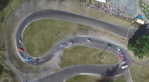 Mãn nhãn màn drift 12 xe trên cùng một cung đường