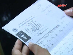 Làm giả thẻ công an đi cầm cố