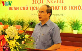 Ông Nguyễn Thiện Nhân tiếp tục giữ chức Chủ tịch UBTWMTTQVN