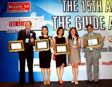 Givral Café được vinh danh ở The Guide Awards 2013-2014