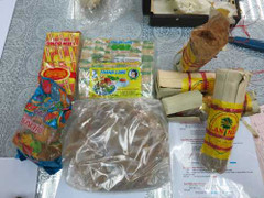 Phù phép ma túy thành bột nêm để qua mắt công an