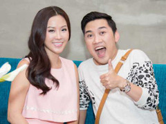 Hoa hậu Thu Hoài nhí nhảnh bên Don Nguyễn