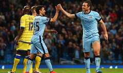 Lampard lập cú đúp, Man City thắng lớn