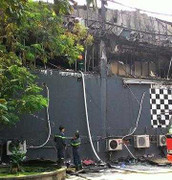 Quán bar Luxury cháy dữ dội từng bị xử phạt nhiều lần