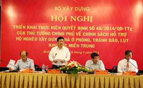 40.000 hộ dân miền Trung sắp có nhà kiên cố tránh bão lũ