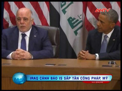 Iraq cảnh báo IS sắp tấn công Pháp, Mỹ