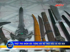 Clip: Theo chân công an triệt phá nhóm xiết nợ kiểu xã hội đen