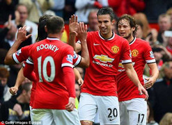 Rooney bị đuổi, Man Utd vất vả giành chiến thắng