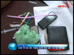 Tóm gọn đường dây ma túy đá ở Lạng Sơn