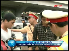 Bộ Công an tổng tấn công trấn áp tội phạm trộm cắp