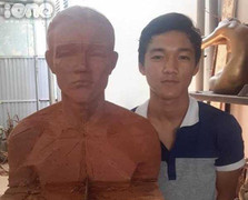 Nam sinh 9X sáng tạo xe đạp gỗ độc đáo