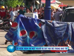 Clip: Thi thể trong bao tải vứt giữa trung tâm Sài Gòn